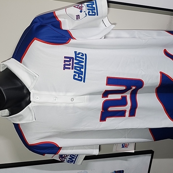 XL NY Giants NFL Game Day Fan Football Polo Jersey - Picture 4 of 8